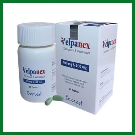 Velpanex 400 mg & 100 mg (Sofosbuvir & Velpatasvir)