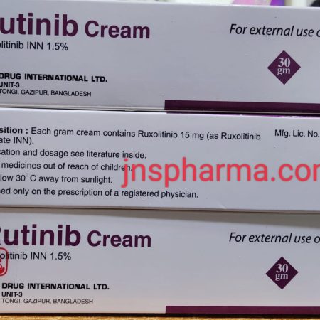 Rutinib (Ruxolitinib cream)