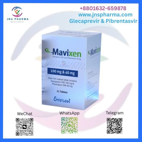 Mavixen 100 mg & 40 mg (Glecaprevir & Pibrentasvir)