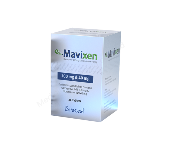 Mavixen 100 mg & 40 mg (Glecaprevir & Pibrentasvir)