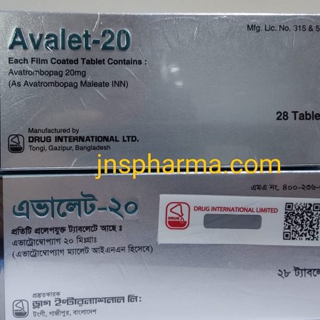 Avalet 20 mg