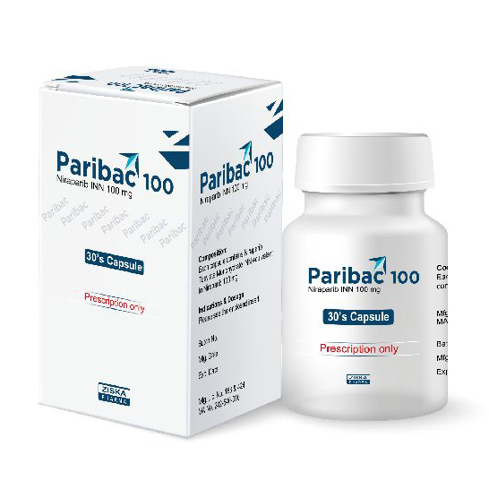 Paribac Capsule (Niraparib) 100 mg